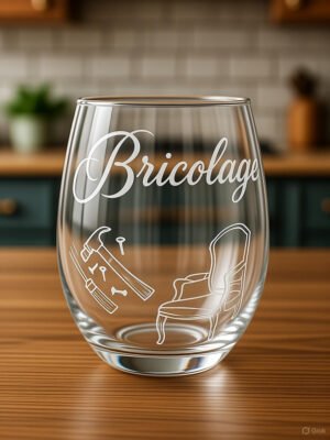 Verre gravé - bricolage