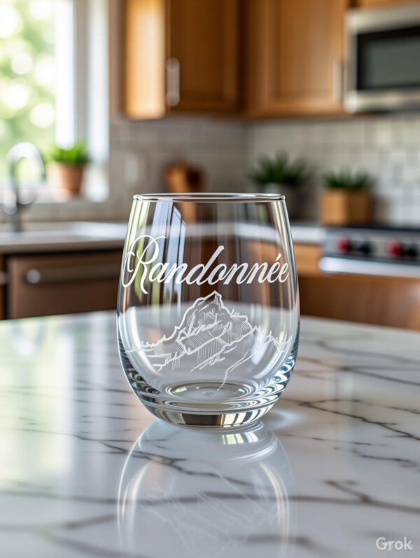 Verre gravé - 100% personnalisable