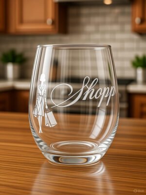 Verre gravé - Shopping