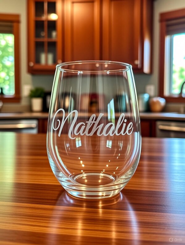 Verre gravé - 100% personnalisable