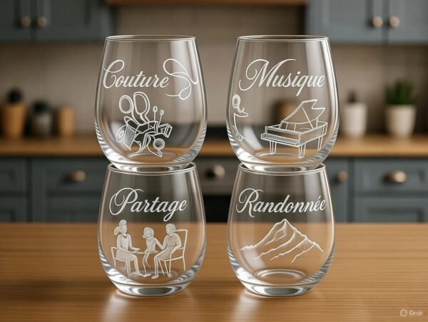 6f7bb23c-e5a1-4596-9d21-90a2db35618e Pack 4 verres gravés - 100% sur mesure