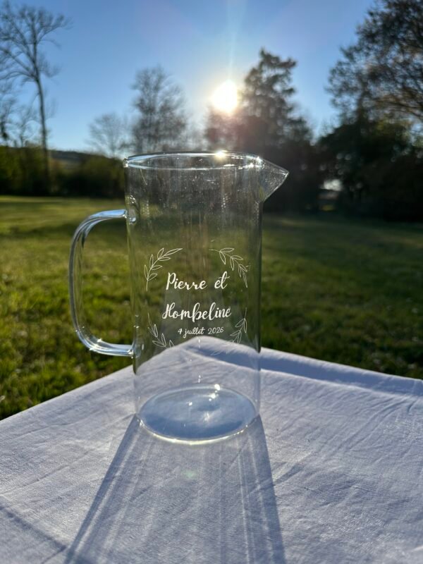 Carafe personnalisable 1L